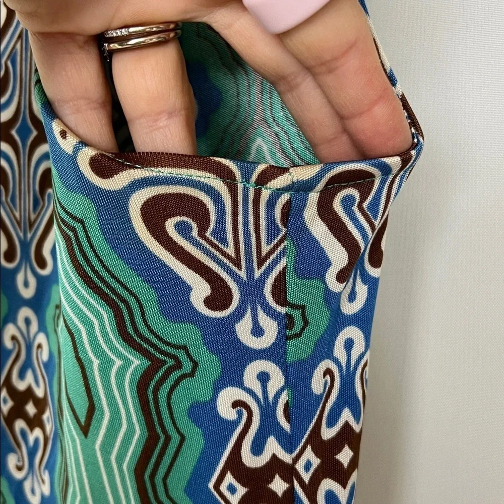 Tory Burch Vibrant Silk Mini Dress